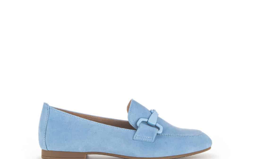 Gabor 25.211.18 Blauw suede instapper