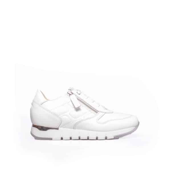 DL Sport - 5631 Wit leer sneaker
