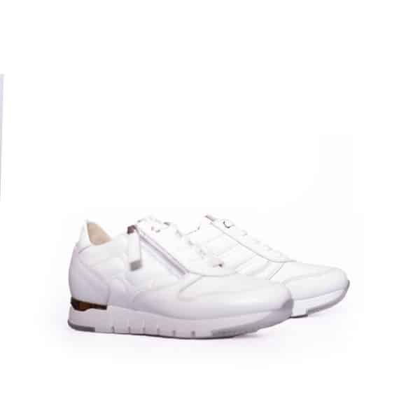 DL Sport - 5631 Wit leer sneaker - Afbeelding 2