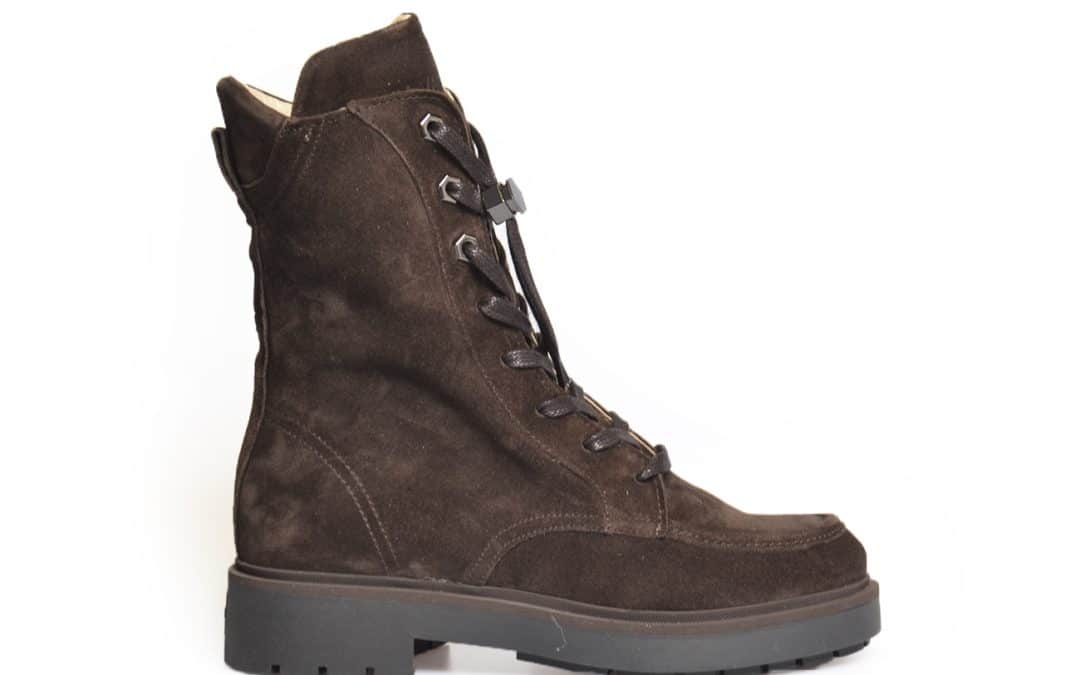 Via vai – 57004 Donkerbruin suède veterboot