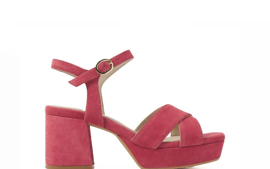 Via vai – 58071 Cassia six Roze suede sandaal