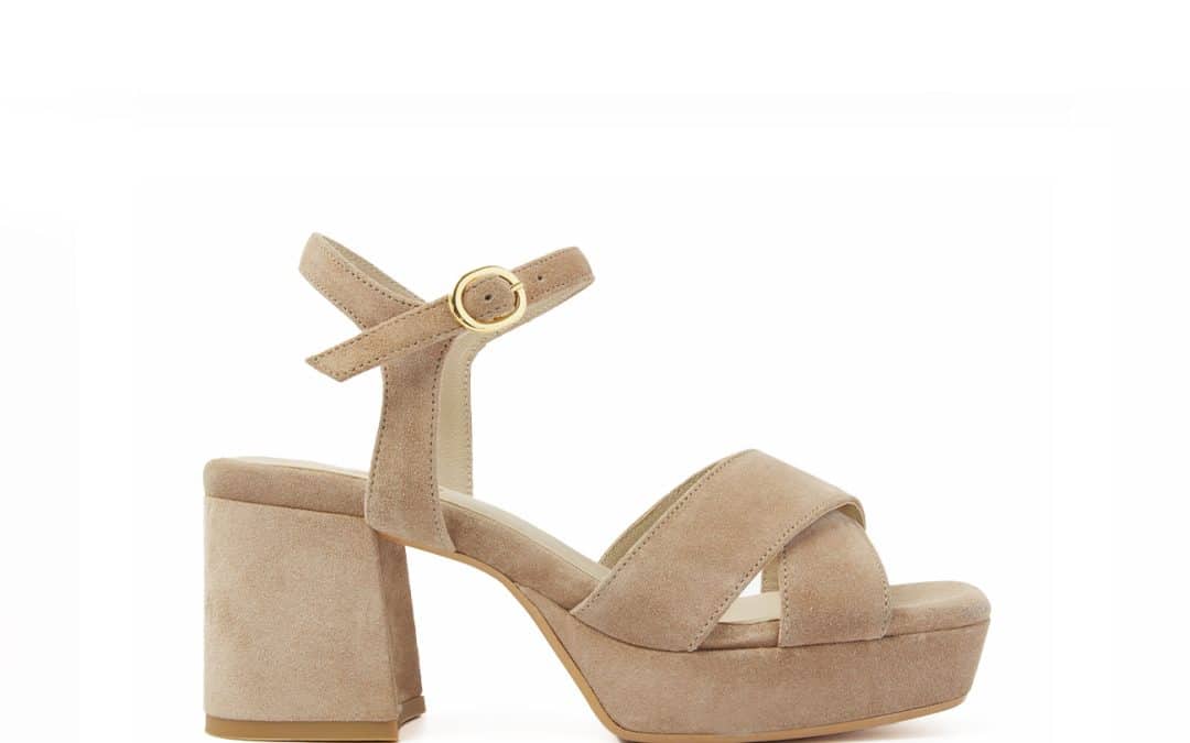 Via vai – 58071 Cassia Six Beige suede sandaal
