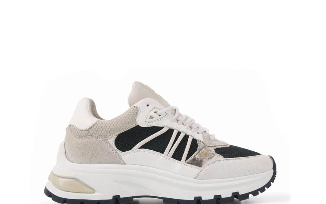 Via vai – 60048 Liz Dae Wit- zwart sneaker