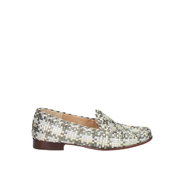 Sioux - Cordera Brons combi vlecht instapper