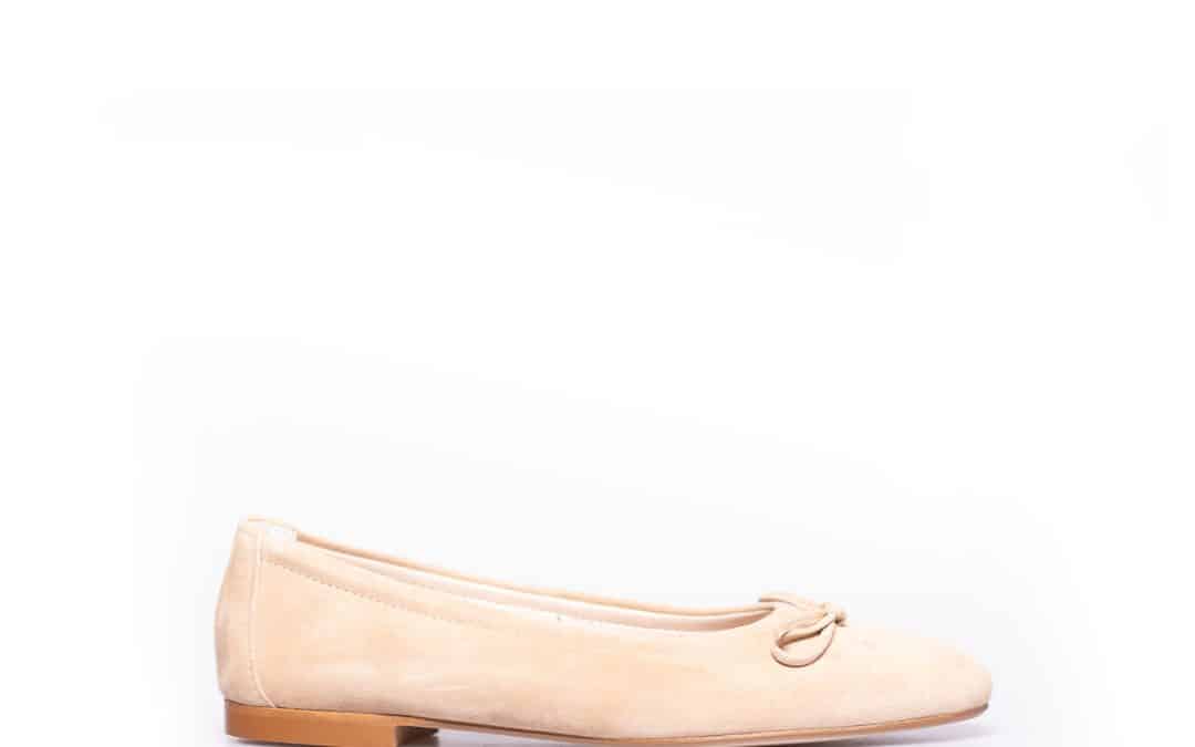 Antonio Paolo – Elias beige suède ballerina