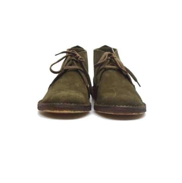 Antonio Paolo - 2611 Dames - Donker groen suède veterboot - Afbeelding 3