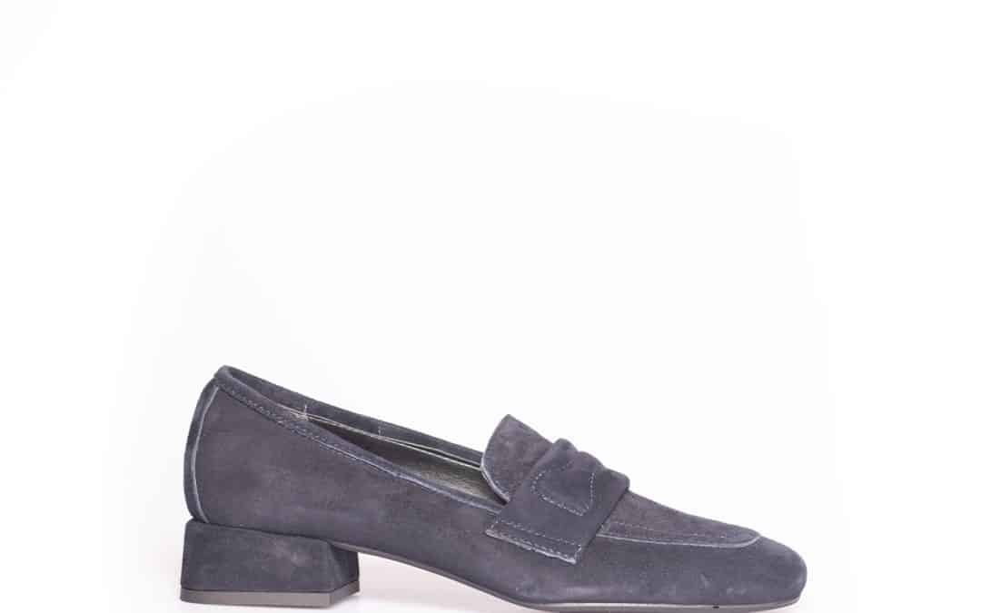 Antonio Paolo – Joy donkerblauw suede instapper