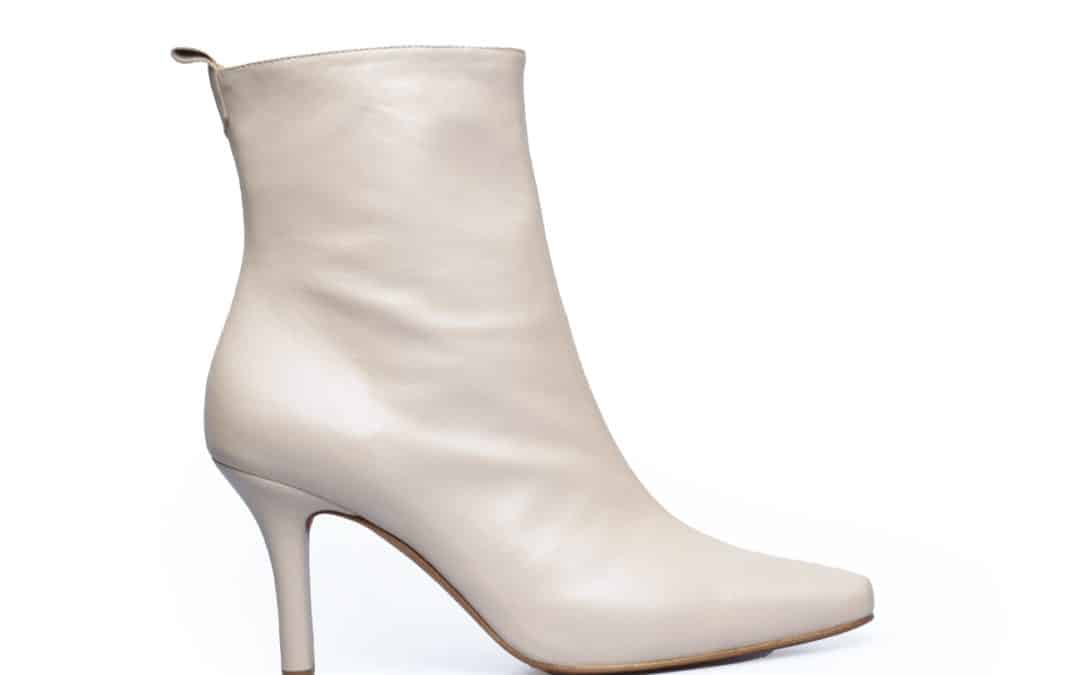Toral – 12709 Beige leer enkellaars