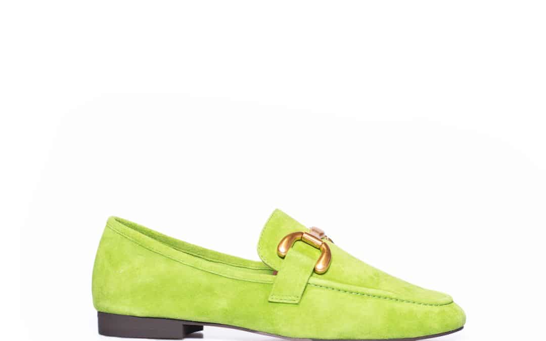 Bibi Lou – 571Z30VK – Groen suède loafer