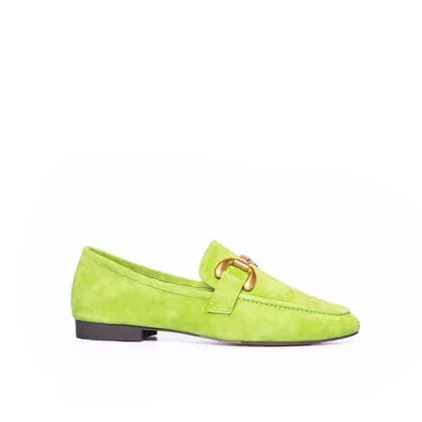 Bibi Lou - 571Z30VK - Groen suède loafer