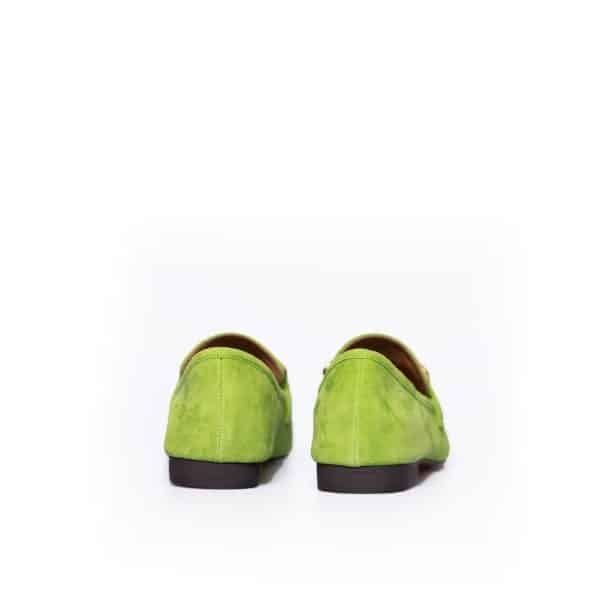Bibi Lou - 571Z30VK - Groen suède loafer - Afbeelding 3