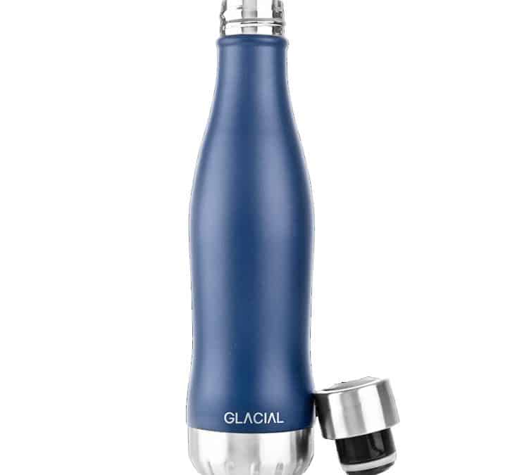 Glacial Bottle – 400ml – Mat Navy