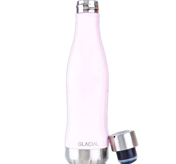Glacial Bottle – 400ml – Mat Pink Powder