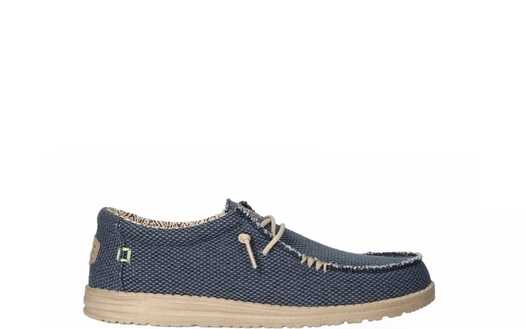 Hey Dude – Wally Braided Blauw instapper