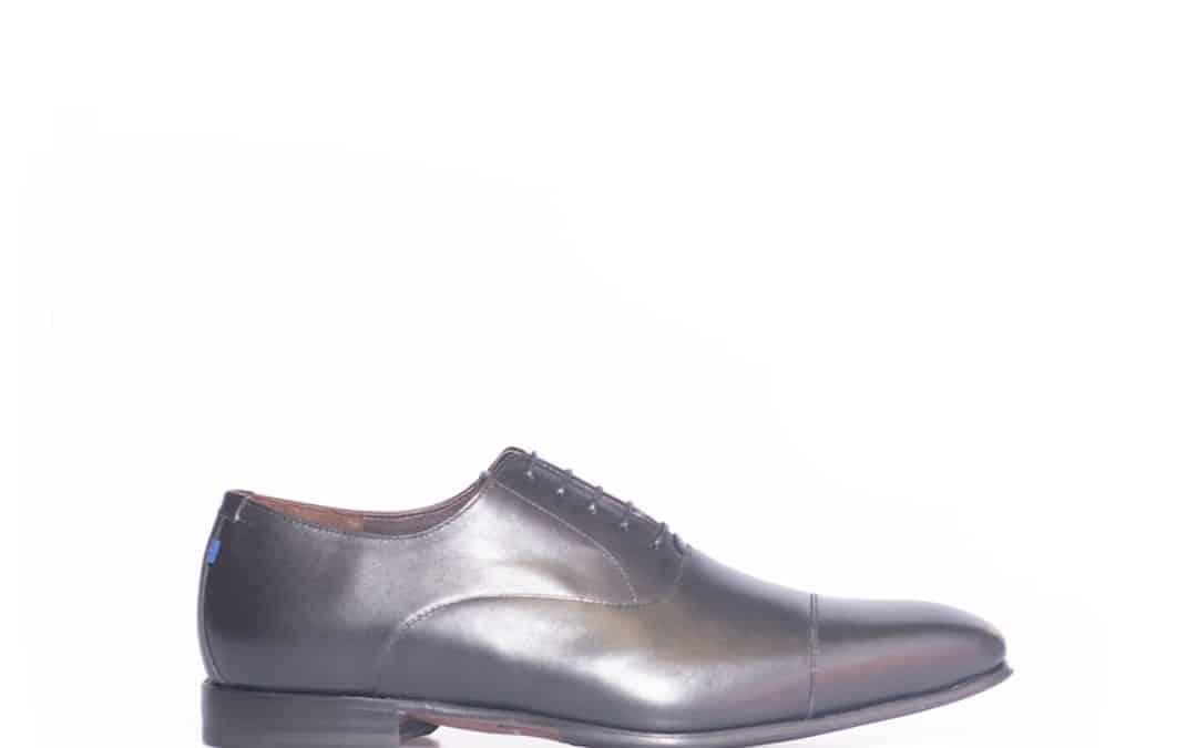 Floris van Bommel – Gilli 01.02 Zwart leer veterschoen