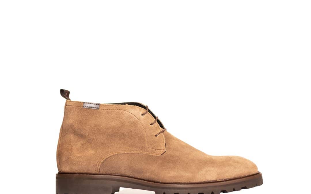 Floris van Bommel – Sturdi 01.10 Lichtbruin taupe suede halfhoge boot