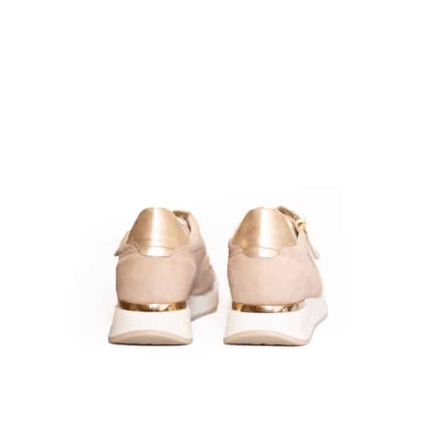 Gabor 26.448.33 - Beige suede sneaker - Afbeelding 3