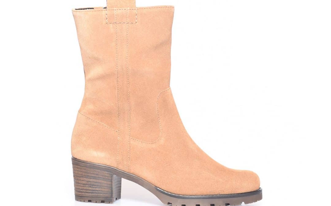 Gabor 92.806.34 Zand suede enkellaars