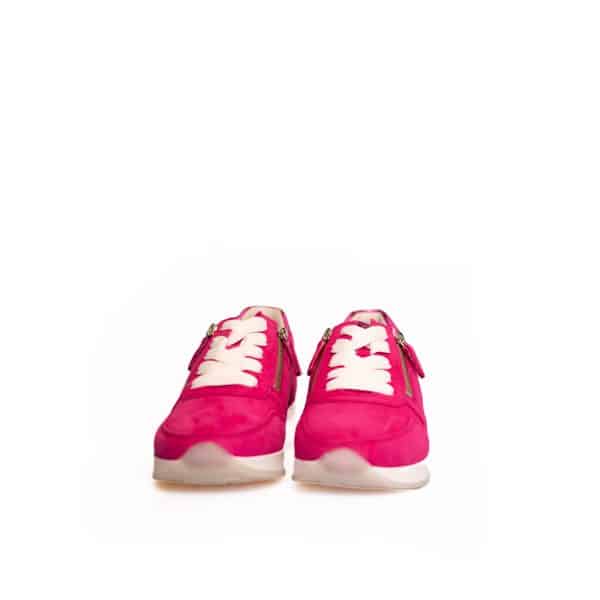 Gabor 23.420.15  Fuchsia suède sneaker - Afbeelding 4