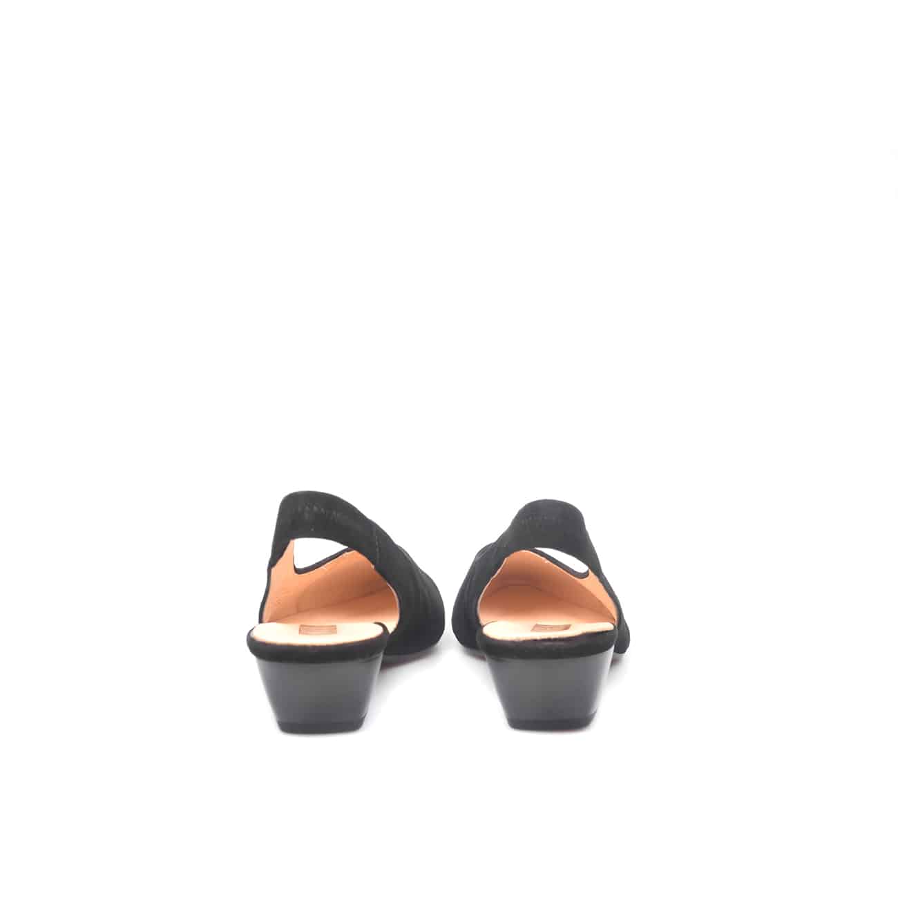 Gabor - 81.530.17 - Zwart suede slingback pump - Afbeelding 3