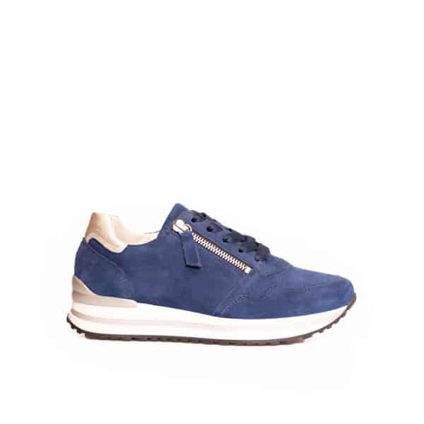 Gabor 26.528.36 - Blue suede sneaker