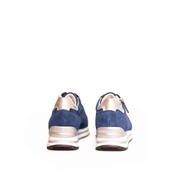 Gabor 26.528.36 - Blue suede sneaker - Afbeelding 3