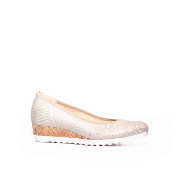 Gabor 22.641.82 - Beige goud print instapper