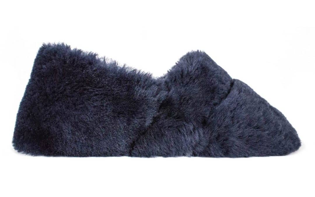 Giesswein – Gloggnitz blauw gesloten vacht pantoffel