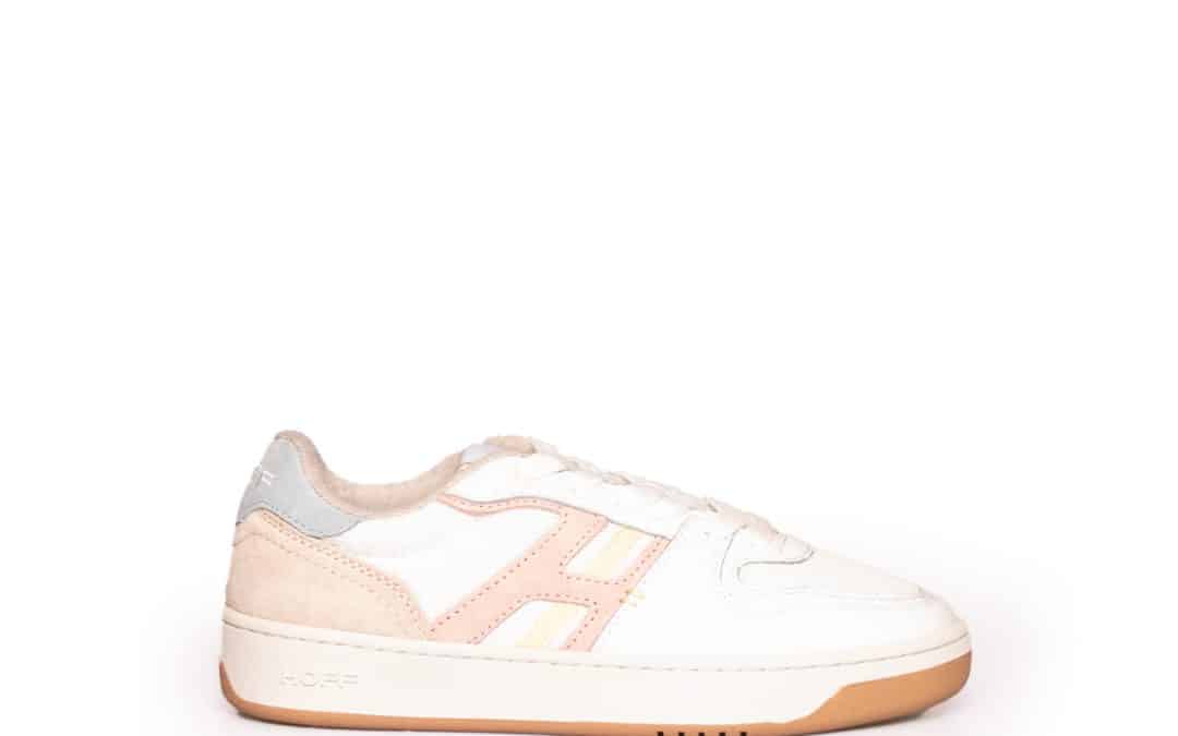 The HOFF Brand – Solna Wit leer roze sneaker