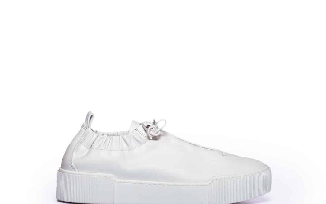 Högl – 7-103610 Wit leer sneaker