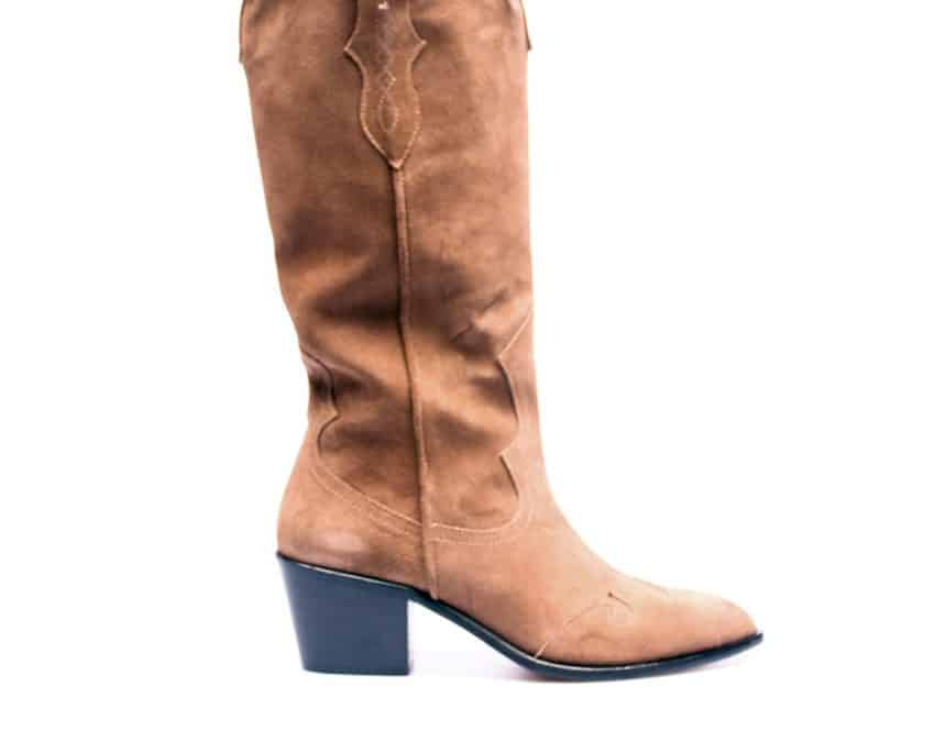 Toral – 12540 – 3/4 Taupe suede laars