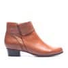 Regarde le Ciel - Stefany 334 - Cognac leer enkellaars
