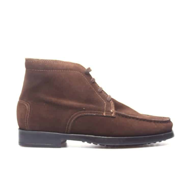 Antonio Paolo – 100 – Donkerbruin suede veterboot