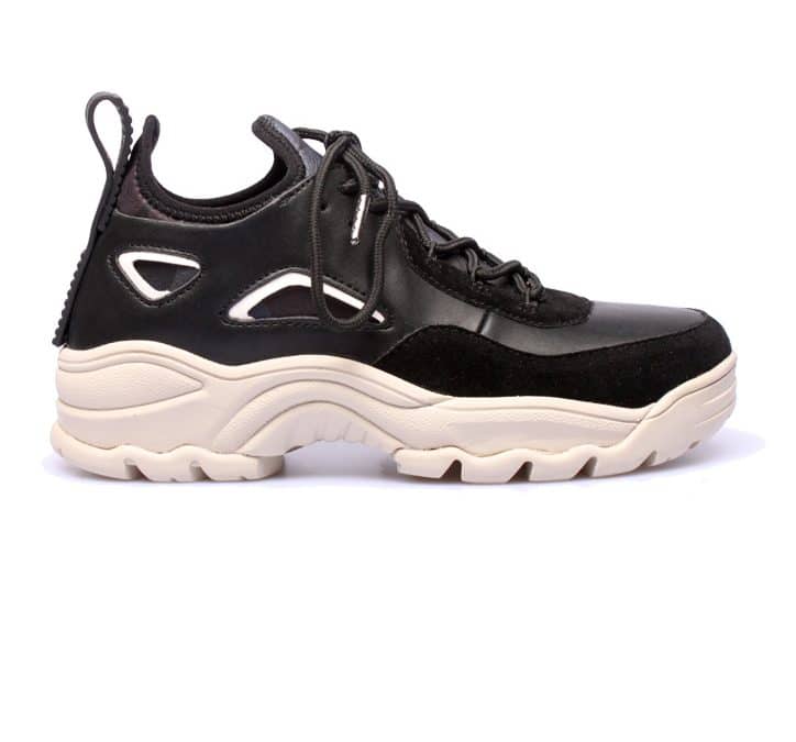 Kendall + Kylie – Dino – Zwart wit sok sneaker
