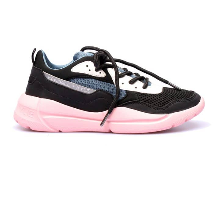 Kendall + Kylie – Nikki – Zwart combi sneaker
