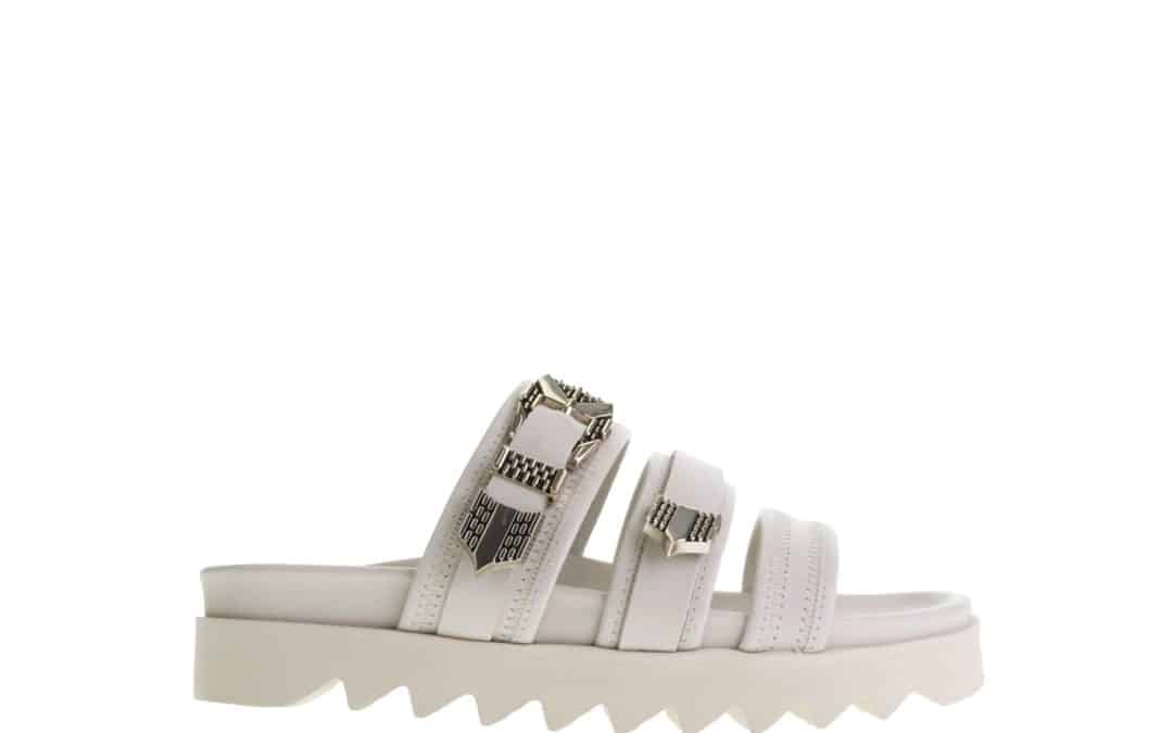 Nubikk – Lauren Taro – Wit leer slipper