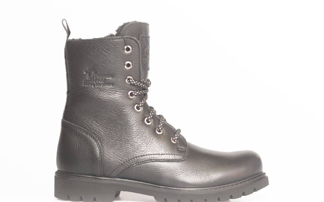 Panama Jack – Frisia B1 Zwart leer veterboot