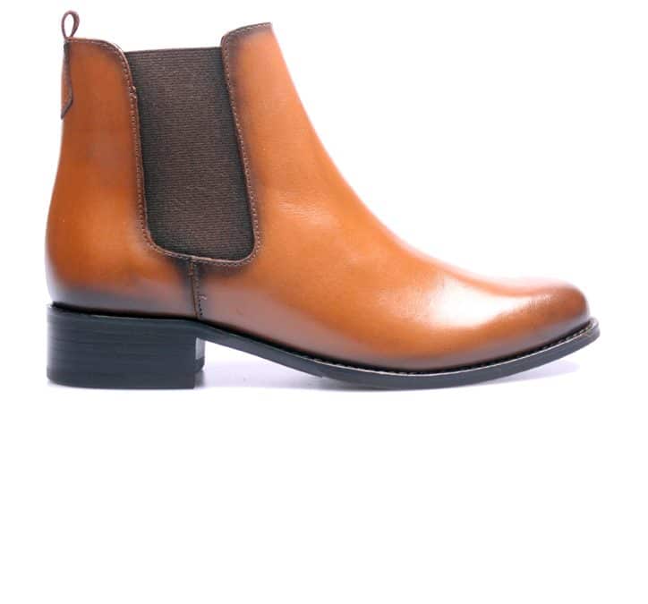Pinto di Blu – 78545 – Cognac leer chelsea enkellaars