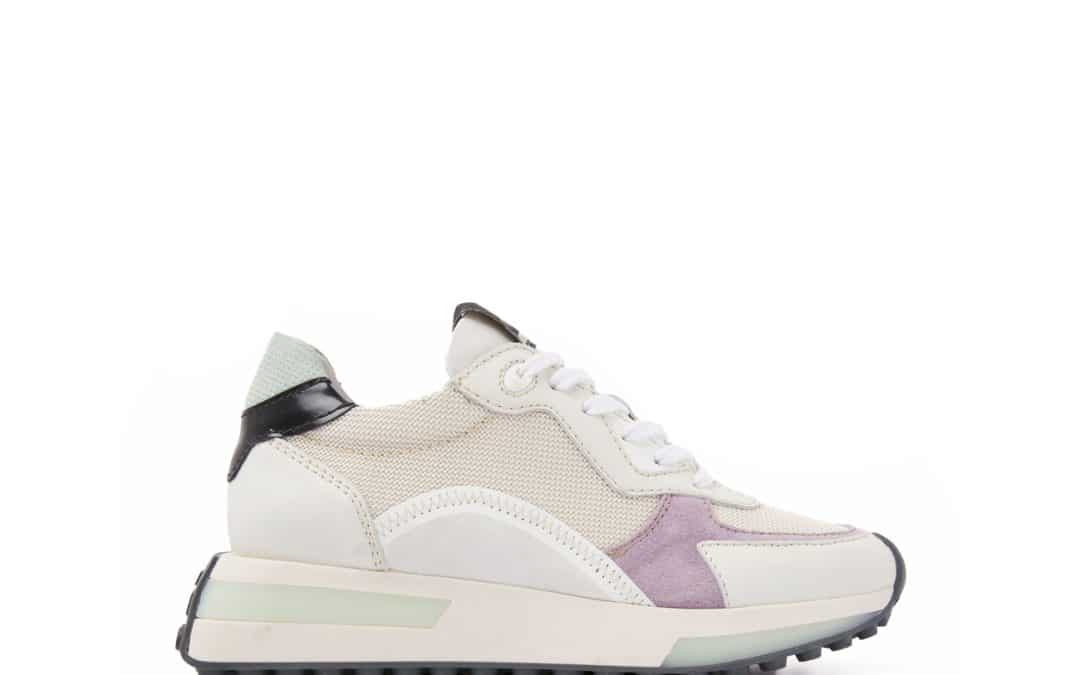 Via vai – 58134-01-411 Posy dash Beige Lila sneaker