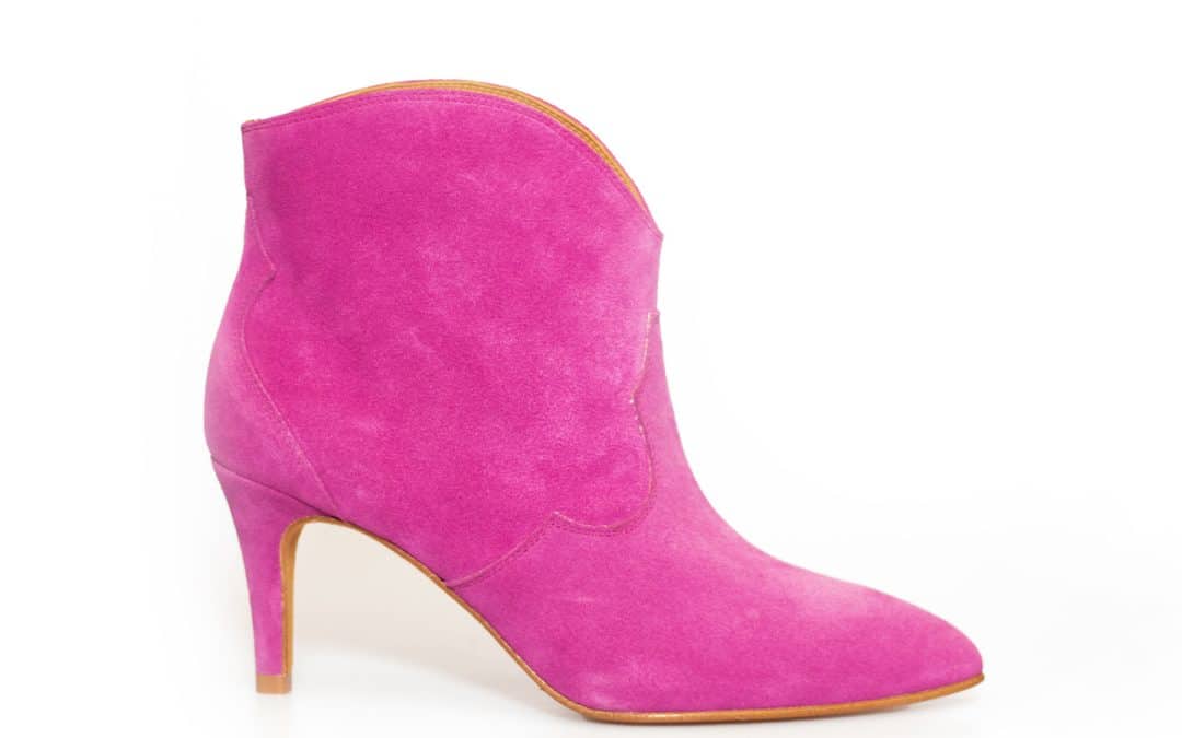 Toral – Selene Cyclaam suede enkellaars