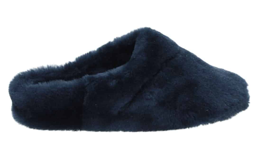 Giesswein – Gerolding blauw vacht slipper pantoffel