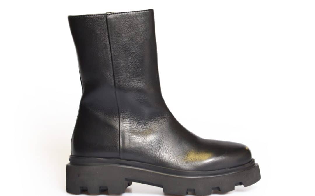 Via vai – 57031 Zwart leer boot