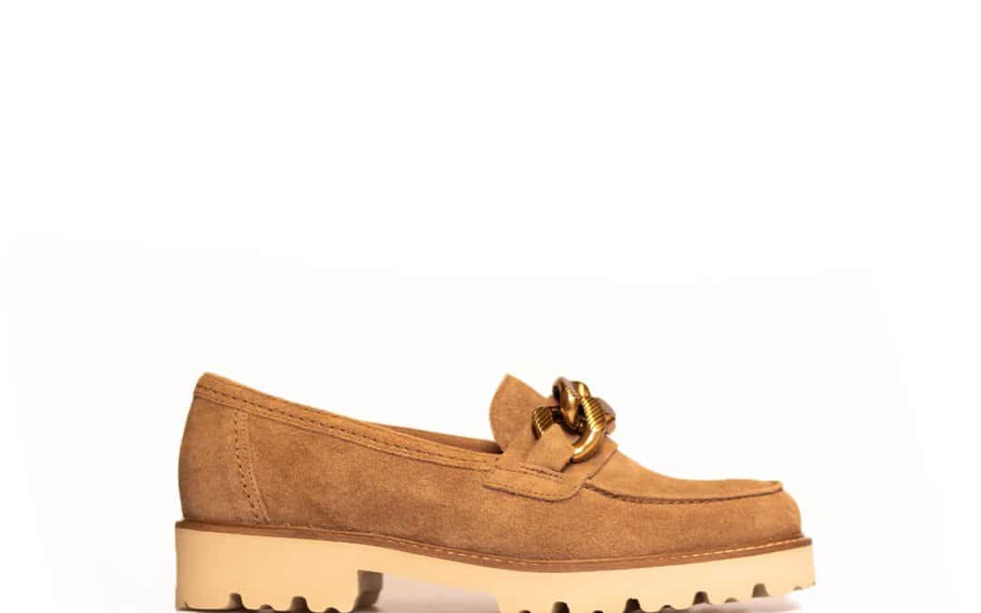 Gabor 95.240.14 Camel suède instapper