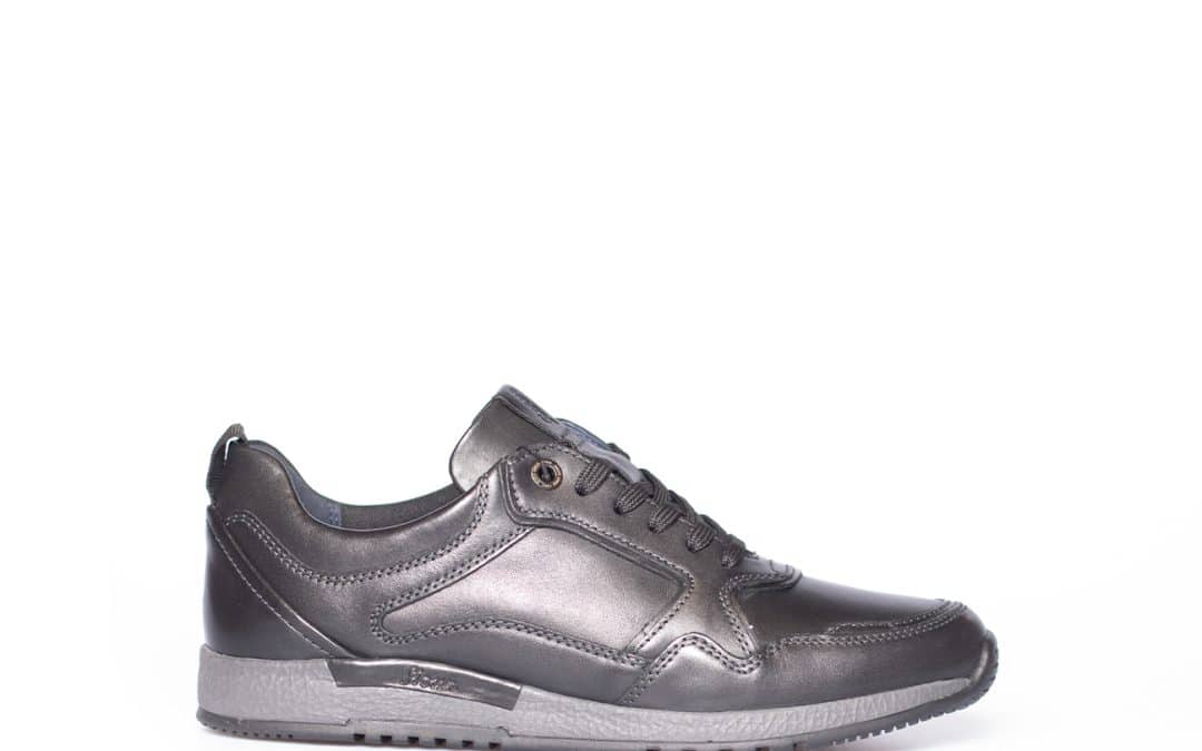Sioux – Rojaro Zwart leer veterschoen
