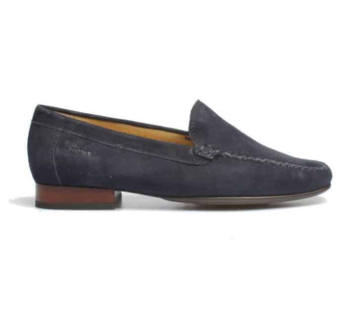 Sioux – Campina – Blauw suède mocassin