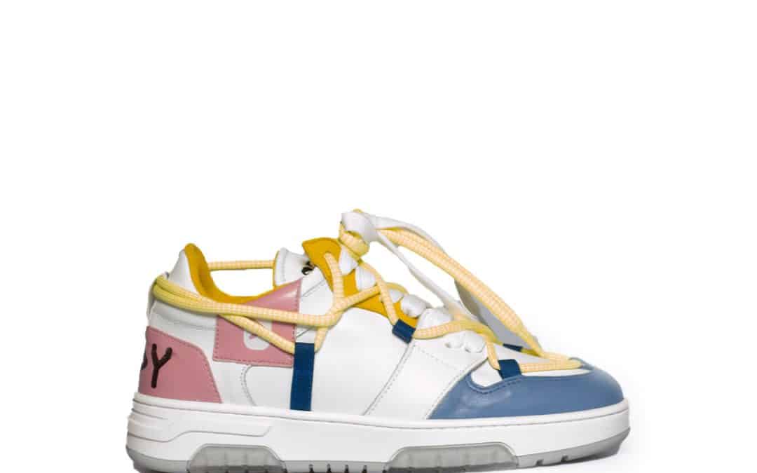 Off Play – Sorrento Blauw wit combi sneaker