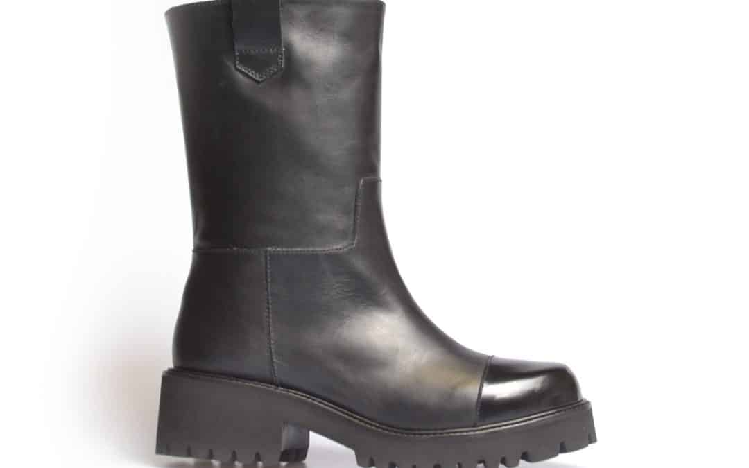 Toral – 12753 – Zwart leer halfhoge laars