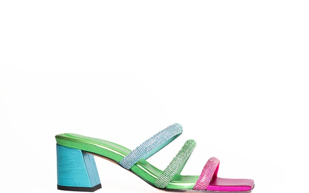 Toral – Mila Multi color stras sandaal