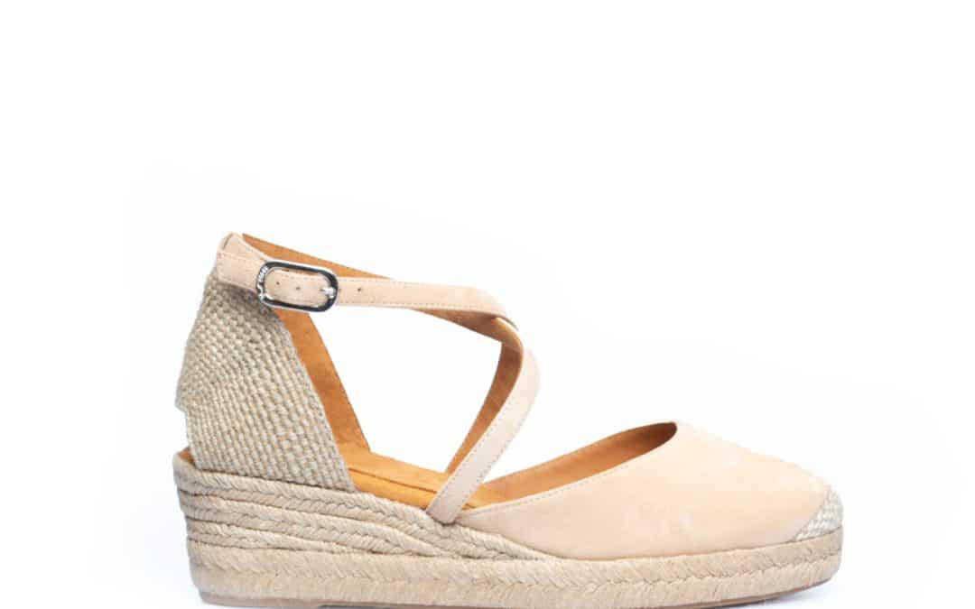 Unisa  – Caude Beige suede espadrilles