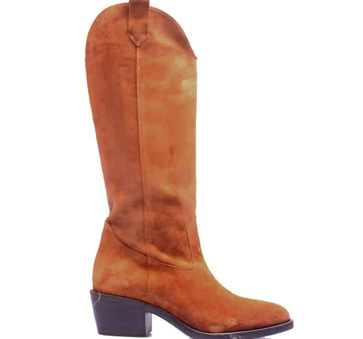 Via vai – 5318082 – Cognac suede westernlaars